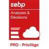 EBP Analyses et Décisions PRO 2020 Saas / Cloud en ligne - Privilège - Abonnement annuel