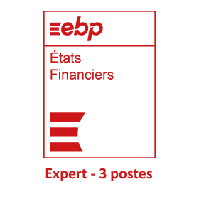 EBP Etats Financier Expert 2022 - 3 postes - 100 Siren pour le bilan 2022 2021 - Compatible uniquement à partir de Windows 10