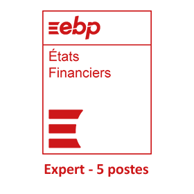 EBP Etats Financier Expert 2022 - 5 postes - 100 Siren pour le bilan 2022 2021 - Compatible uniquement à partir de Windows 10