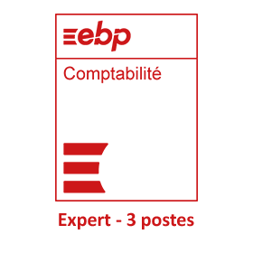 EBP Compta EXPERT 2022 - 3 Postes - Compatible uniquement à partir de Windows 10