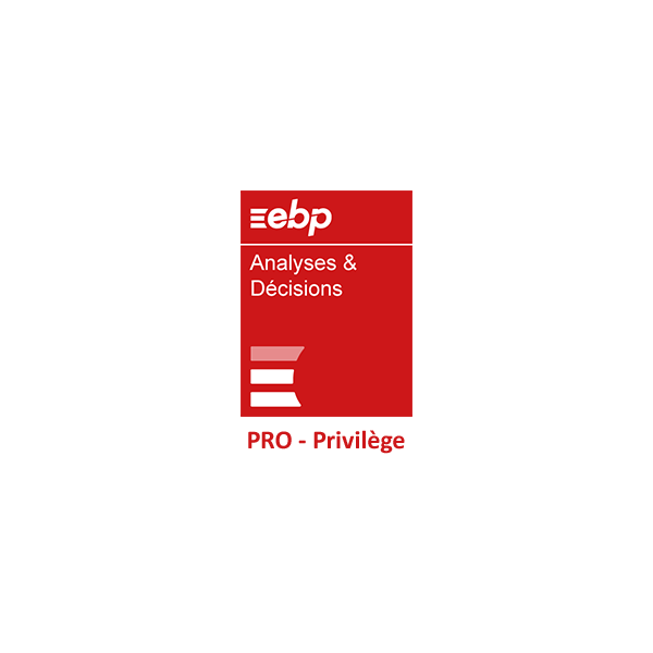 EBP Analyses et Décisions PRO 2020 - Abonnement annuel Local Privilège - Compatible à partir de Windows 10