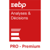 EBP Analyses et Décisions PRO v12 - Abonnement annuel Local Premium - Compatible à partir de Windows 10