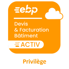 EBP Devis et Facturation Bâtiment 2024 Saas / Cloud en ligne