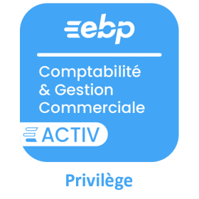 EBP Compta et Gestion Activ 2025 - Abonnement annuel Local Privilège