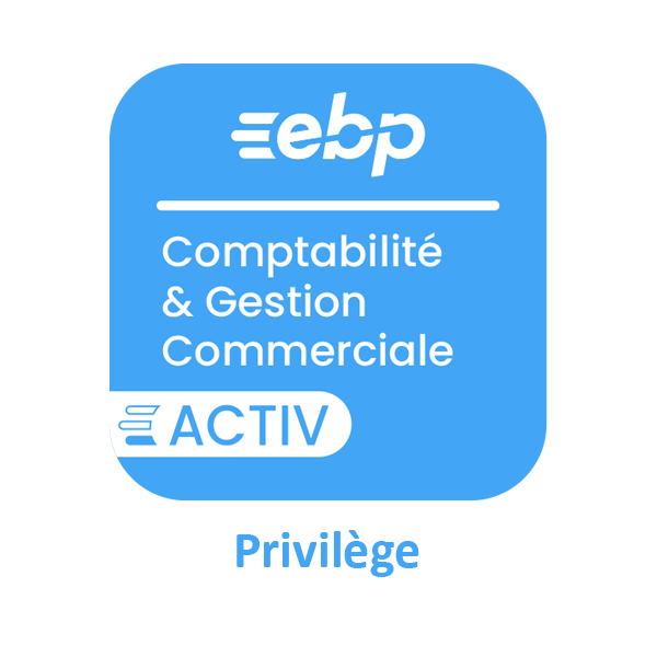 EBP Compta et Gestion Activ 2025 - Abonnement annuel Local Privilège