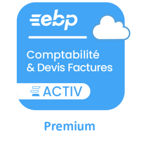 EBP Compta et Devis factures Activ 2025 - Abonnement annuel en saas cloud Premium