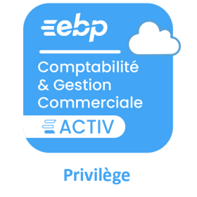 EBP Compta et Gestion Activ 2025 - Abonnement annuel en saas cloud Privilège