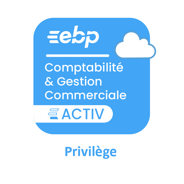 EBP Compta et Gestion Activ 2025 - Abonnement annuel en saas cloud Privilège