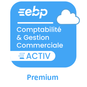 EBP Compta et Gestion Activ 2025 - Abonnement annuel en saas cloud Premium